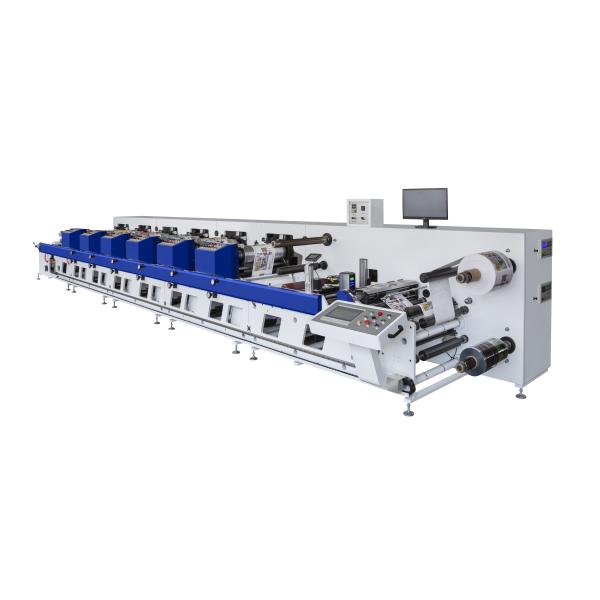 China SR-350-8  Printing 8 Unit Automatic Flexo Printing Machine on sale China SR-350-8  Printing 8 Unit Automatic Flexo Printing Machine on sale