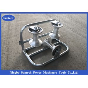 China Galvanized Triple Aluminum ISO Cable Corner Roller on sale