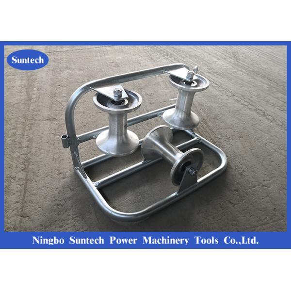 Buy cheap Galvanized Triple Aluminum ISO Cable Corner Roller from wholesalers