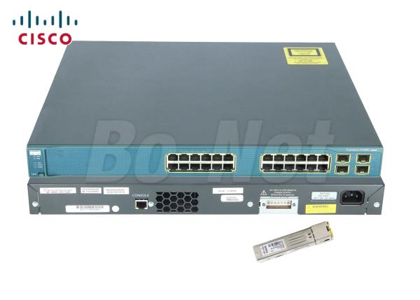 Buy cheap Stackable Used Cisco Switches 10/100/1000M Managed Network WS-C3560G-24TS-S from wholesalers