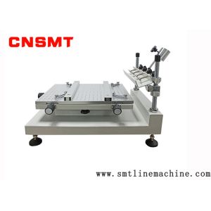 Buy cheap Manual SMT Stencil Solder Paste Printer Small Desktop Pcb Screen Printing Machine CNSMT-3040H from wholesalers