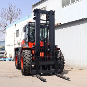 Buy cheap Farm Mud 3.5t 5t 4WD 4 Wheel Drive Off Road All Rough Terrain Diesel Forklifts from wholesalers