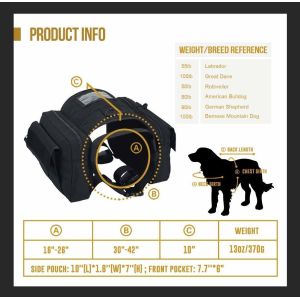 Well-Made Air-Mesh Padded Best Dog Carrier Backpack with Hook-and-Loop Closured