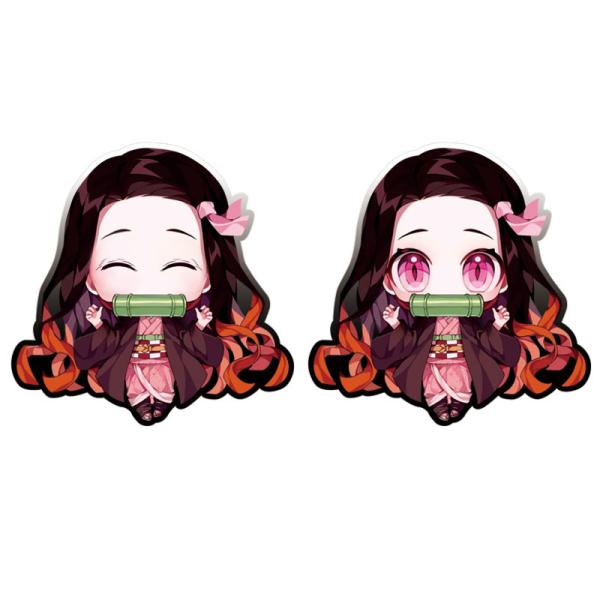 0.45mm PET Jujutsu Kaisen Motion Sticker Lenticular Sticker 3D Anime Designs For Car Cticker Window