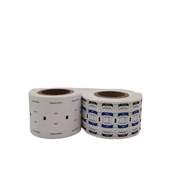 Buy cheap Paper Paperboard Material Customized Flexographic Printing Sugar Salt Sachet Pack from wholesalers