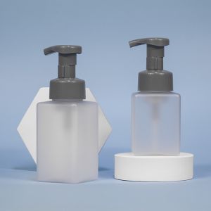 Buy cheap Recycled PET Cosmetic Foam Bottle Transparent Multiusage 60mm width from wholesalers