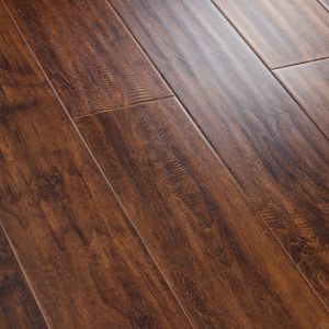 7mm 8mm 12mm Thinkness Crystal HDF Laminated Flooring Durable and Crystal Clear