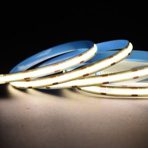 Buy cheap COB LED Strip Lights 480leds/M White 6000K DC12V/24V 16.4ft/5M Super Bright CRI90 Flexible LED Tape 8mm for Room from wholesalers