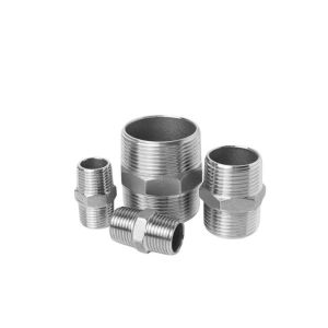 Buy cheap US 1/Piece Thread Distribution 1/2" Stainless Steel 304 Pipe Fitting Screw Hex Nipple from wholesalers