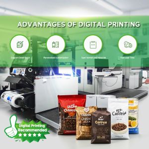 Good Quality Flash DealStand Flat Bottom Pouch Coffee Packaging Bag