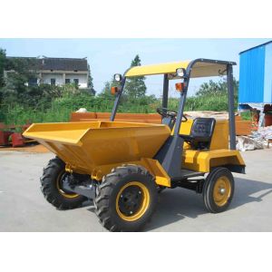 Buy cheap 2WD Diesel Mini Concrete 1 Ton Dumper With 470L Skip Capacity Rigid Frame Chassis from wholesalers
