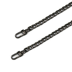 Buy cheap Bag chain strap accessories flat chain non-fading metal shoulder strap shoulder slung chain detachable strap from wholesalers