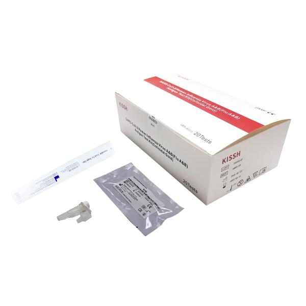 SARS-CoV-2 / Human Influenza Virus A&B（Flu A&B）Antigen Test Kit ( Colloidal Gold