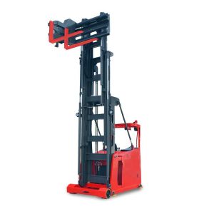 1T 1.5T Stand On 3 Direction Forklift Pallet Stacker Electric For Warehouse