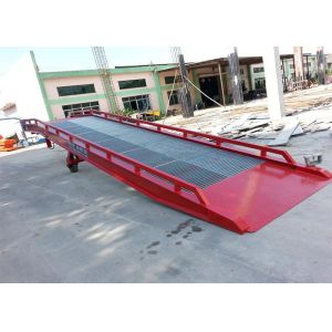 Buy cheap CE Certification Steel Mobile Loading Ramps With 10 Ton Capacity from wholesalers