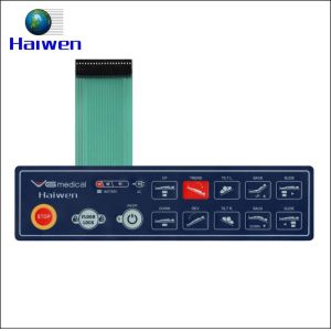 Metal Dome 4 Button Membrane Switch PET Material Custom Waterproof