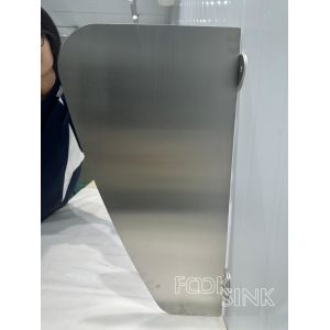 Buy cheap Factory Stainless Steel Wall-Mounted Urinal Partition, Men's Urinal Privacy product
