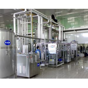 UHT Milk Pasteurization 500LPH Dairy Processing Plant