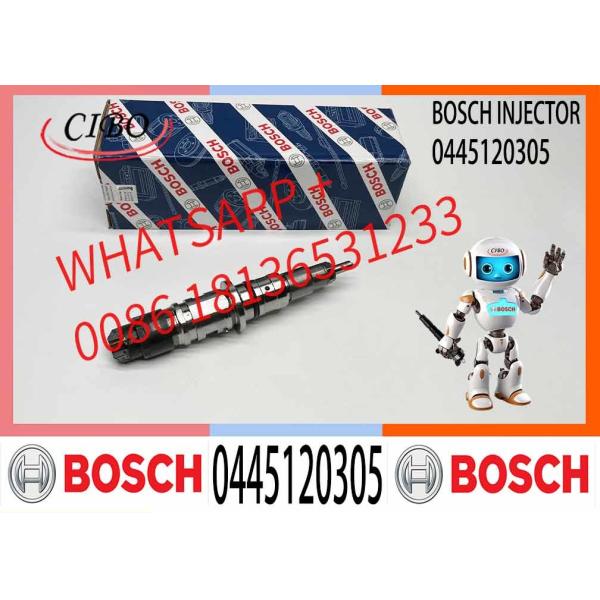 Quality High Quality New Diesel Common Rail Fuel Injector 0445120305 for sale