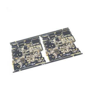 FR4 1.6mm Castellated Edges 1oz 6 Layer PCB Board