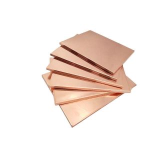 Buy cheap Non-Alloy C1100P Copper Sheet Plate with Bending Processing Service One Ton Minimum Order product
