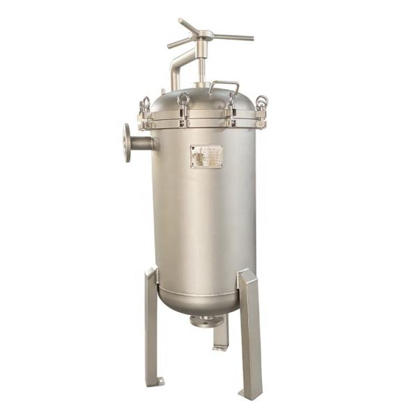 Quality 62KG Industrial Pressure Fluid Filter Bag Housing in 304 Stainless Steel for Farms for sale