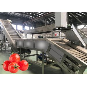 SUS304 Tomato Processing Line For Concentrated Sauce 1500T/D