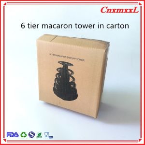 Buy cheap 6 tier macaron tower wholesale macaron tower case macaron package from wholesalers