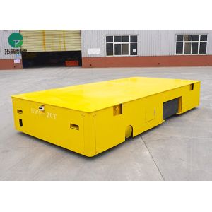 Buy cheap Remote Control 100t Transfer Electric Trackless Transport Trolley from wholesalers