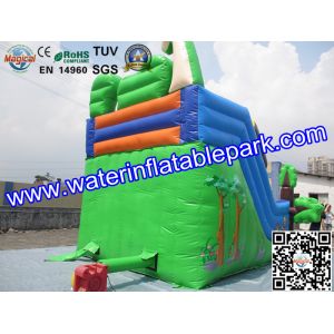Buy cheap Custom Animal Inflatable Slide / Inflatable Dry Slide with Fire Resistant from wholesalers