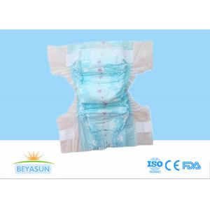 Buy cheap 3D Leg Cuff Disposable Baby Diapers With 400ml Absorbency from wholesalers