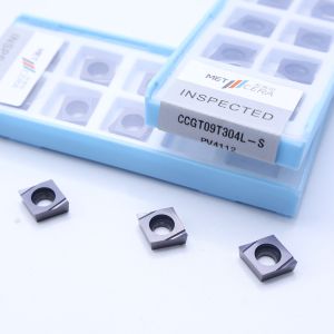 Buy cheap CCGT04 CCGT06 CCGT09 Carbide Turning Inserts , Carbide CNC Turning Inserts In S Chip Breaker from wholesalers