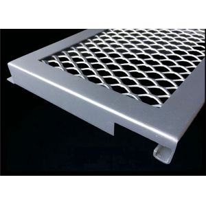 Buy cheap Aluminum Expanded Metal Mesh For Cladding , Frame Expanded Metal Screen Facade from wholesalers