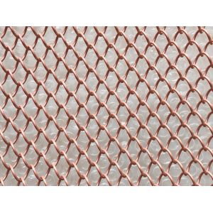 China 7x19 Decorative Wire Screen Decorative Brass Mesh Screen For Balustrades on sale