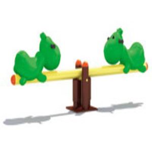 Buy cheap Steel And Plastic Seesaw Playground Equipment / Seesaw Garden Toys KP-F202 product