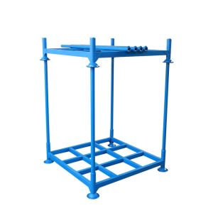 Buy cheap Commercial Galvanized Mild Steel Stackable Pallet Converter for Customized Storage Warehouse Stackable Organization Solution from wholesalers
