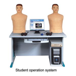 Local Network Teaching with Cardiopulmonary Auscultation Manikin and Palpation