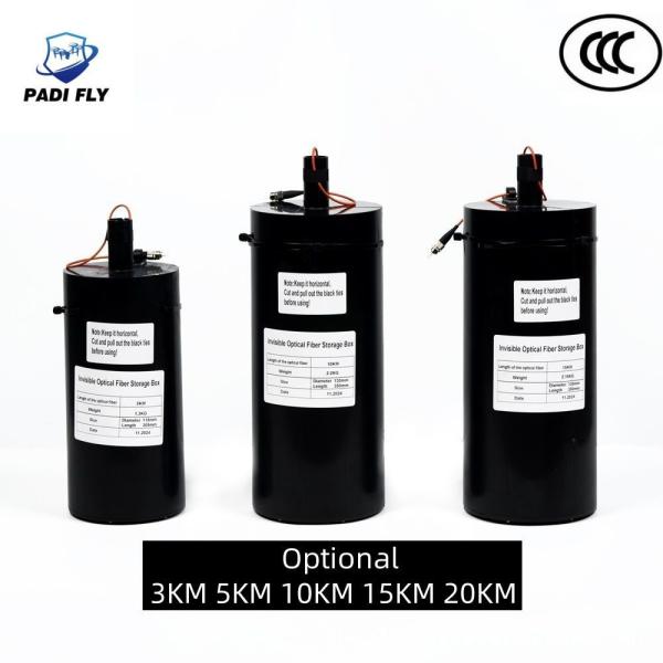 Buy cheap PDFLY-DOY-016 Optional Long Distance 5km Uav Optical Fiber for Anti Interference Fpv Fibre Optic Communications and Drone Image Data from wholesalers