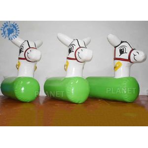 Pony Hop Riding Race Track Inflatable Pony Hopper Game