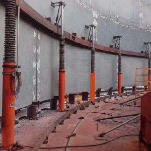 Customized Hydraulic Lifting Machine for Tank Construction Machinery and