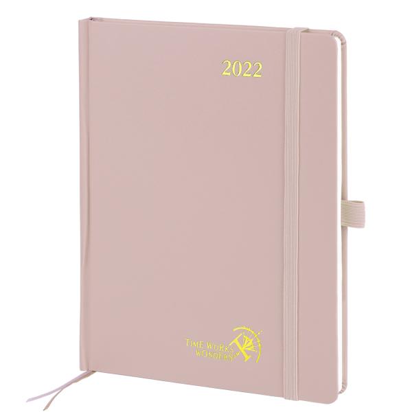 Quality 6.5" X 7.75" Hardcover 2023 Planner Pink Color Vertical Page Layout for sale