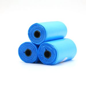 Portable Biodegradable Plastic Dog Waste Disposal Bags On Roll custom poop bags
