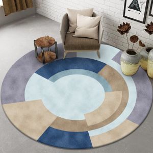 Buy cheap Abstract Printing Living Room Floor Carpets Circular Visual absorbent door mat from wholesalers