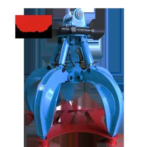 Buy cheap Huitong Excavator Orange Peel Grab for 37-46 Ton Excavators for Scrap / Waste Handling Customized CE Certificate from wholesalers