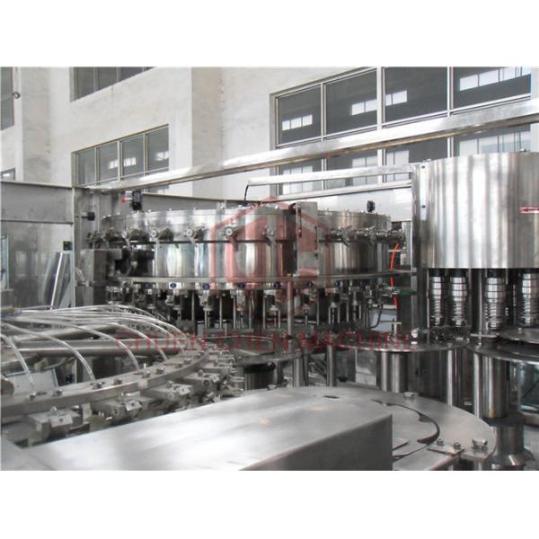 Sparkling Water Carbonated Drink Production Line / Soda Beverage Bottling Equipment