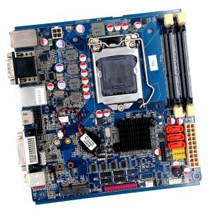 Buy cheap Intel H61 Mini Itx Industrial Motherboard LGA1155 8 USB 2.0 3 SATA2.0 from wholesalers