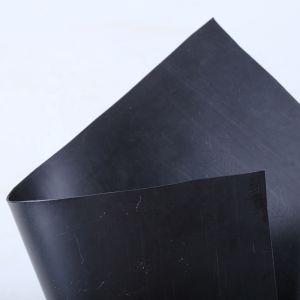 Black Anti Puncture Acid and Alkali Resistant Geomembrane for Fish Ponds