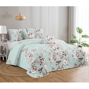 Buy cheap Customized Homeuse Bedroom Quilt Bedding Set with Ultrasonic Stitching Technology from wholesalers