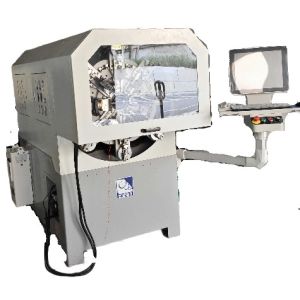 Buy cheap Automatic CNC Spring Machine with 110m/min Max Wire Speed 1000 Program Storage Volume and 9.35kW Power for Precision Coiling from wholesalers