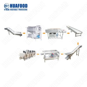 High Efficiency Vegetable Fruit Washing Machine Potato Washing And Cleaning
